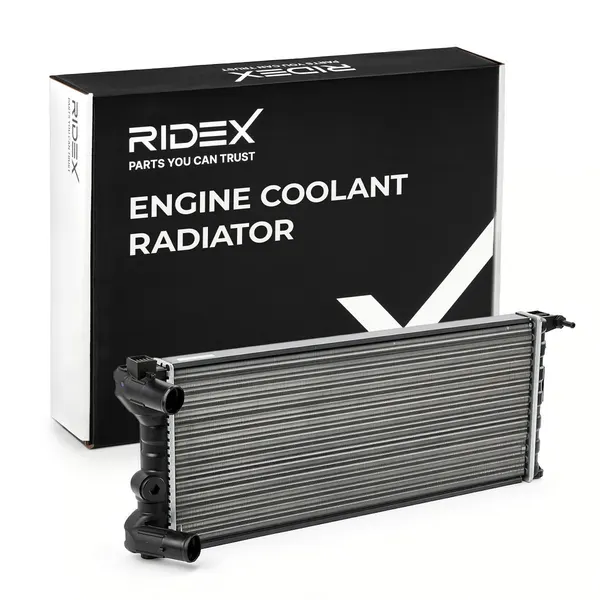 RIDEX Kühler, Motorkühlung Kühlrippen mechanisch gefügt