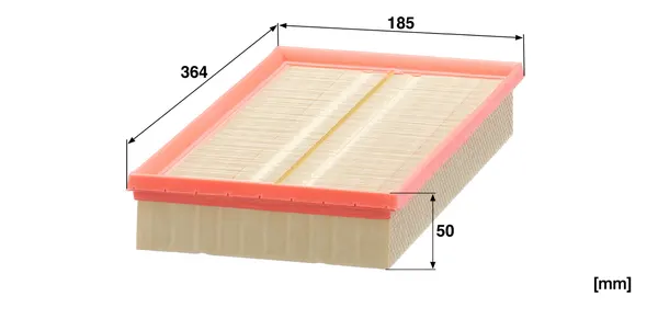 MANN-FILTER Luftfilter Filtereinsatz