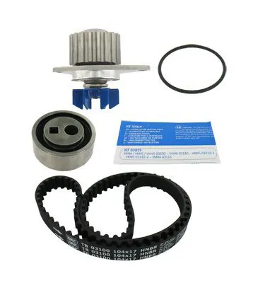 SKF Wasserpumpe + Zahnriemensatz Zähnez.: 104