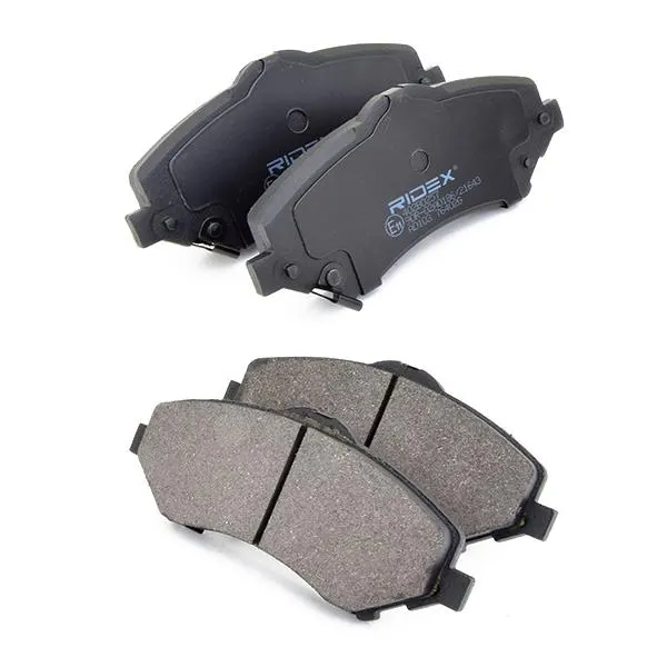RIDEX Bremsbelagsatz Vorderachse
