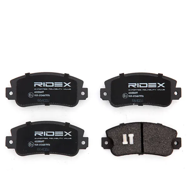 RIDEX Bremsbelagsatz Vorderachse